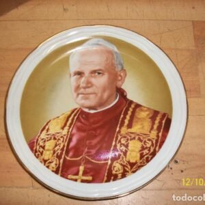 PLATO DE PORCELANA DE JUAN PABLO